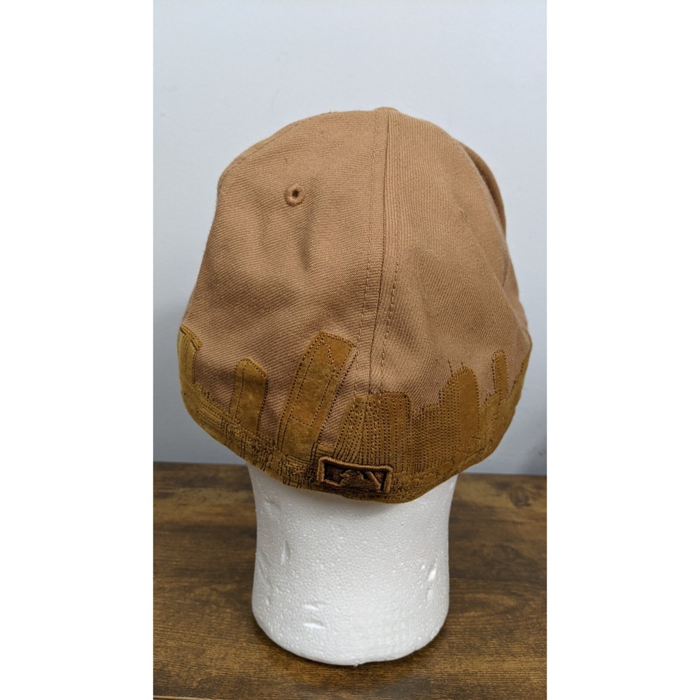 New Era 59FIFTY Florida Marlins Hat 7 3/4 Brown Fitted Cap Suede City Skyline ML - Picture 6 of 16